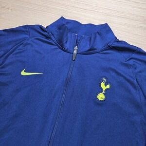 Nike Tottenham Hotspur FC Dri-FIT Track Jacket Navy Blue Men's Size L Soccer